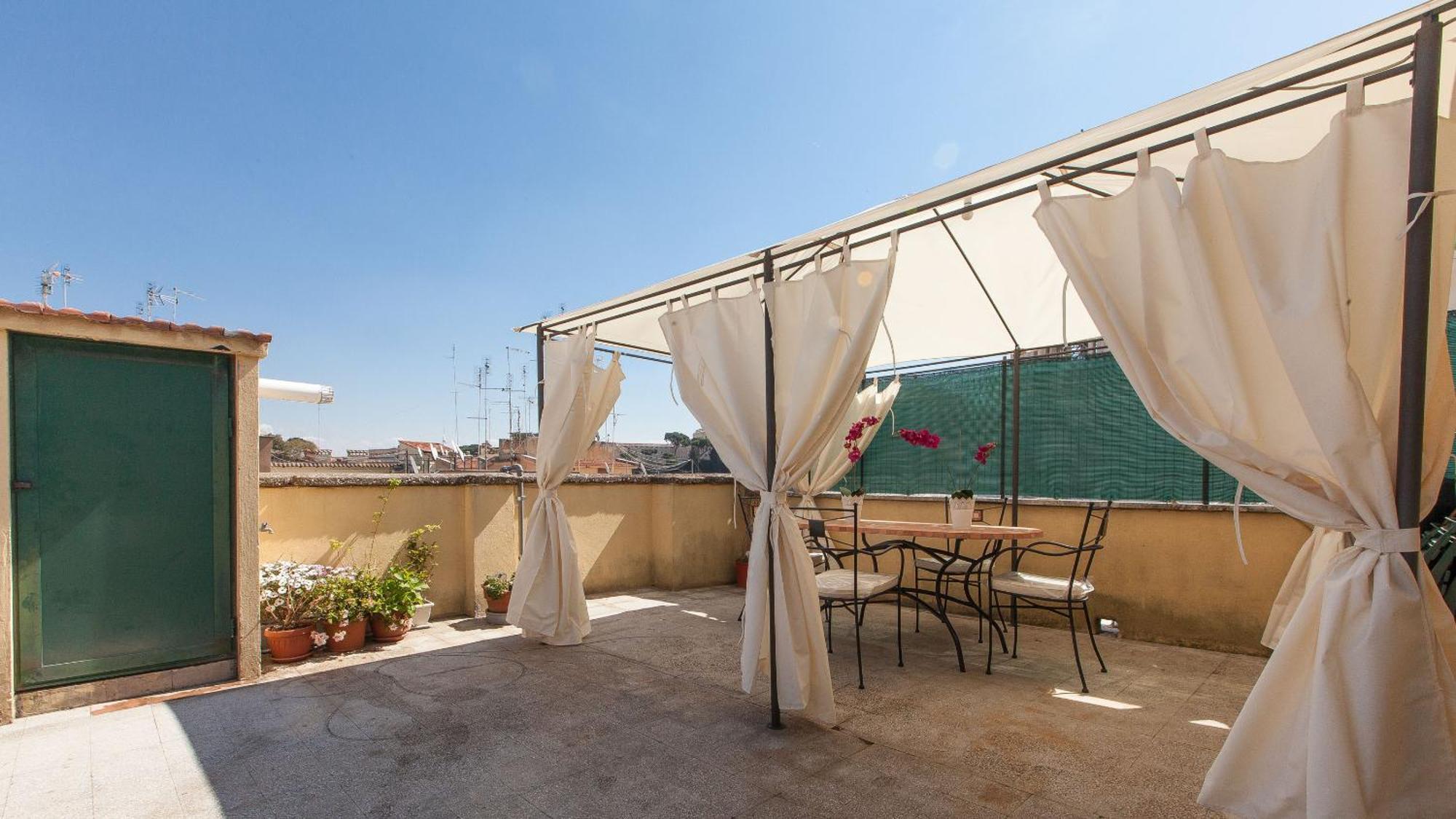 Rental In Rome Vatican View Terrace Extérieur photo
